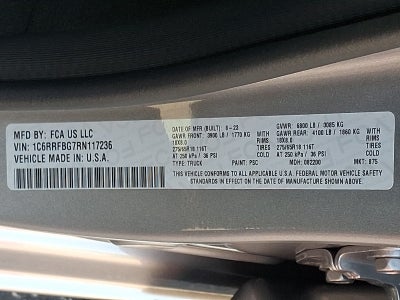 2024 RAM 1500 Big Horn Quad Cab 4x4 6'4" Box