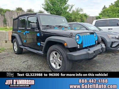 2016 Jeep Wrangler Unlimited Sport