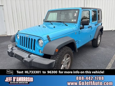 2017 Jeep Wrangler Unlimited Sport