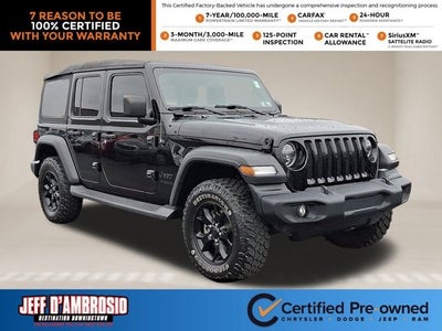 2020 Jeep Wrangler Unlimited Willys