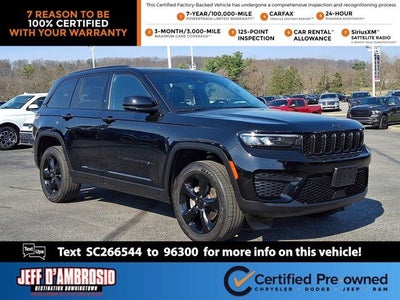 2025 Jeep Grand Cherokee Altitude X