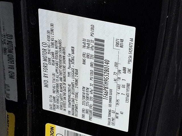 2016 Ford Mustang EcoBoost Premium