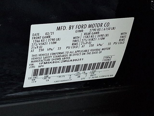 2021 Ford Explorer ST