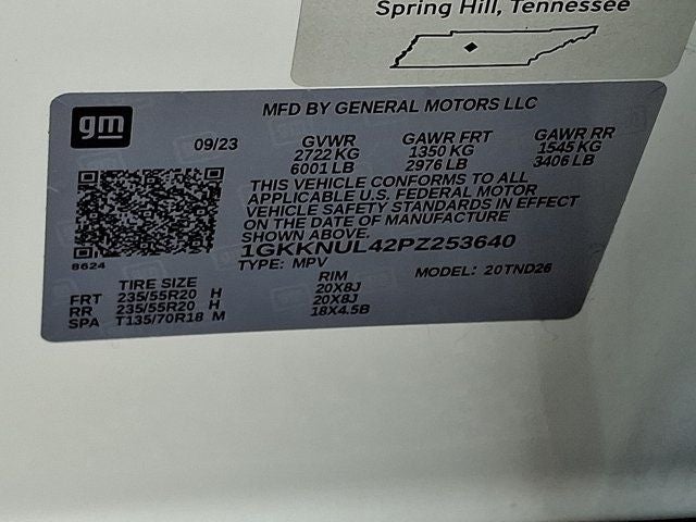 2023 GMC Acadia SLT