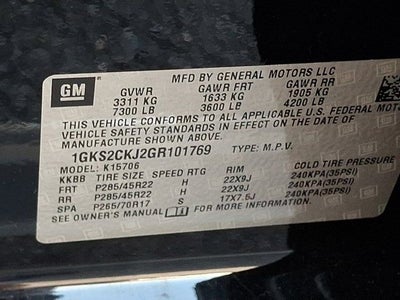 2016 GMC Yukon Denali