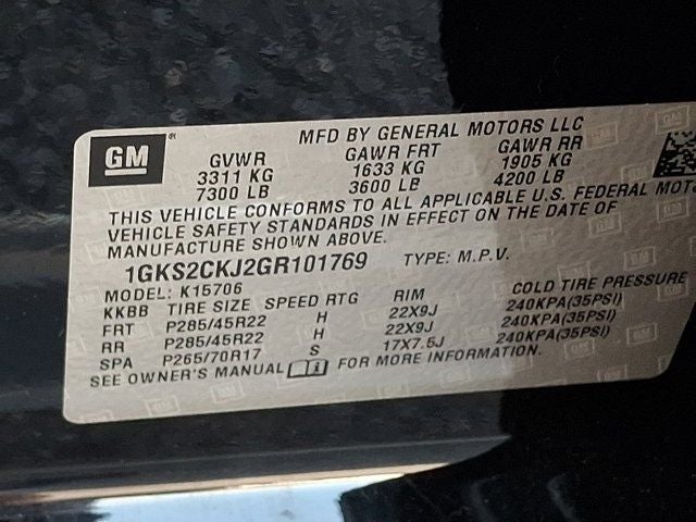 2016 GMC Yukon Denali