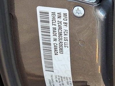 2020 Chrysler Pacifica Launch Edition