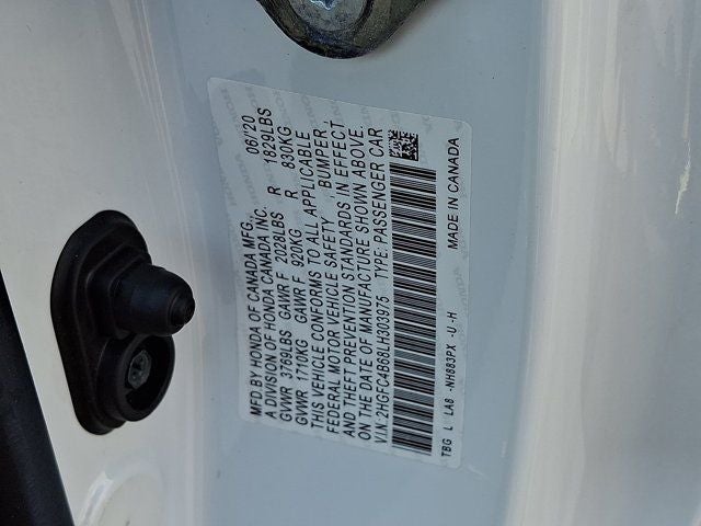 2020 Honda Civic LX