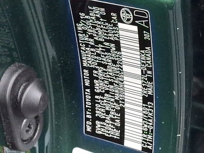 2016 Toyota Corolla LE