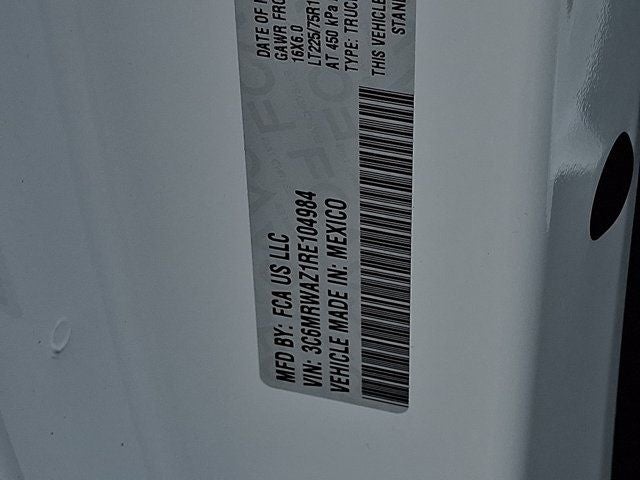 2024 RAM ProMaster 3500 EV Super High Roof