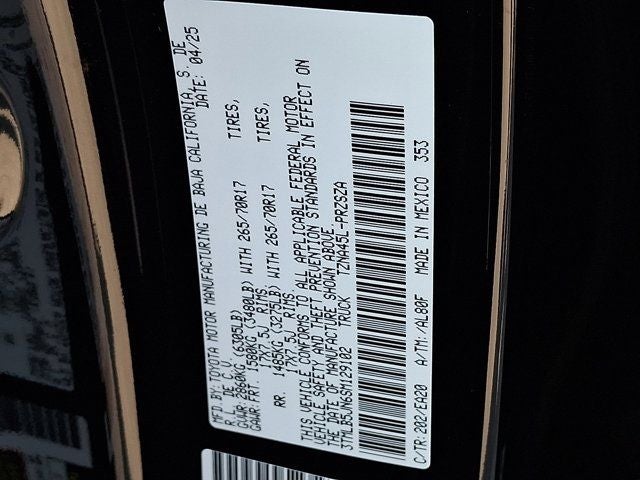 2025 Toyota Tacoma TRD Off-Road