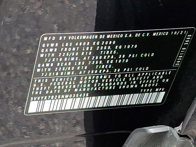 2022 Volkswagen Taos 1.5T SE