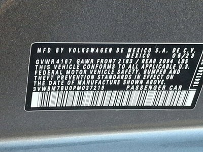 2023 Volkswagen Jetta 1.5T Sport