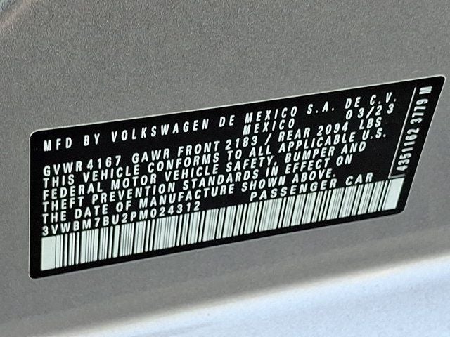 2023 Volkswagen Jetta 1.5T Sport