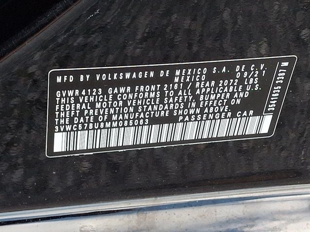 2021 Volkswagen Jetta 1.4T S