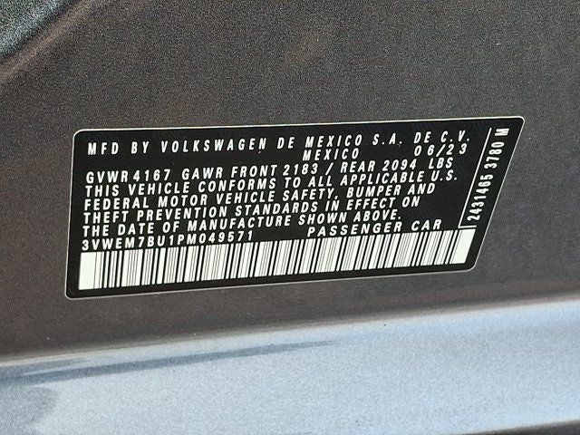 2023 Volkswagen Jetta 1.5T SE