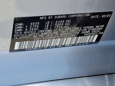 2023 Subaru Legacy Premium