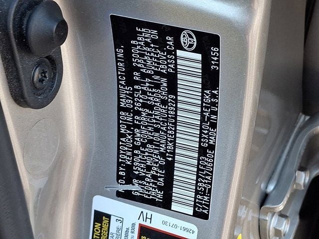 2015 Toyota Avalon XLE Premium