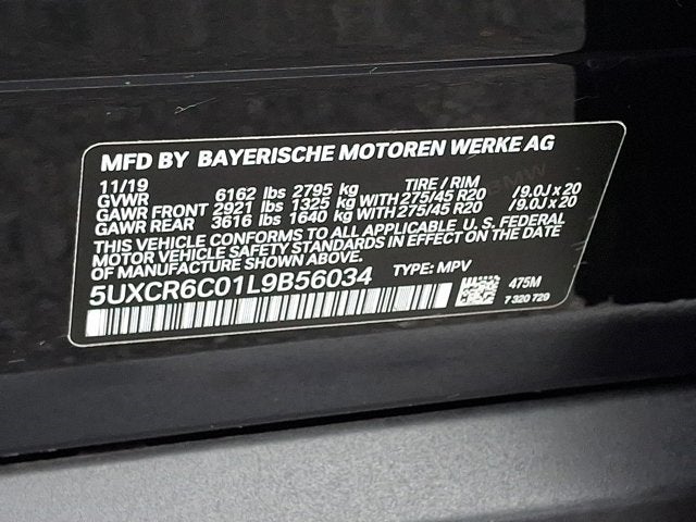 2020 BMW X5 xDrive40i