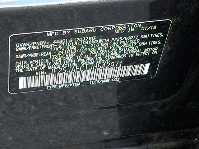 2018 Subaru Forester 2.5i Premium