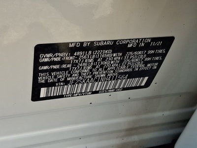 2022 Subaru Forester Base