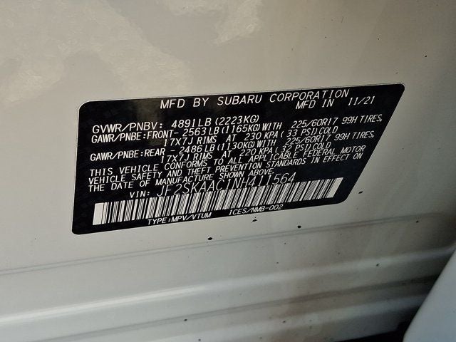 2022 Subaru Forester Base