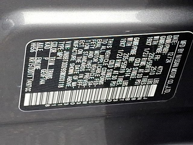 2025 Nissan Rogue Platinum