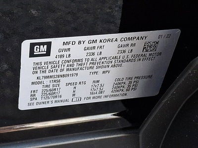 2022 Chevrolet TrailBlazer LS