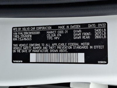 2022 Volvo XC60 B5 Momentum