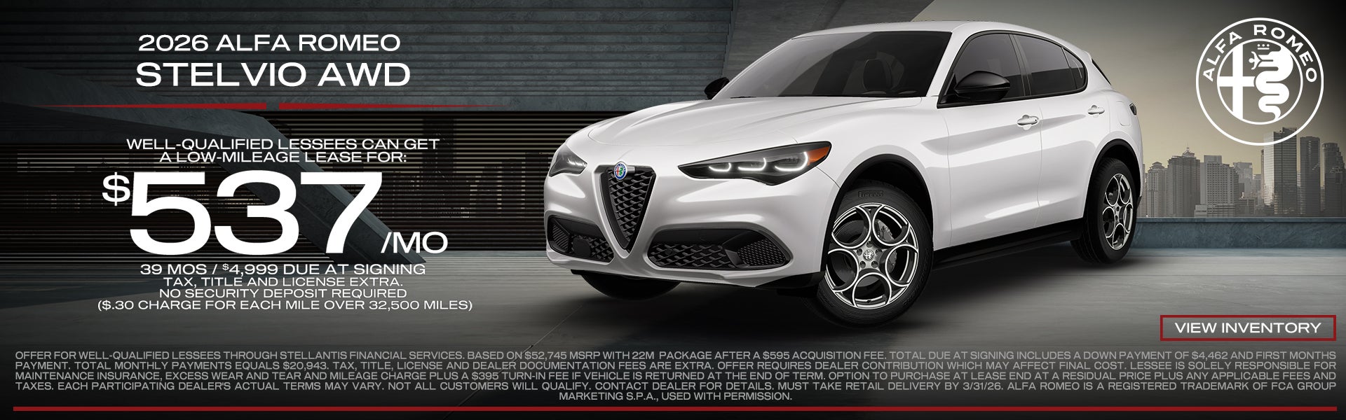 2026 Alfa Romeo Stelvio AWD